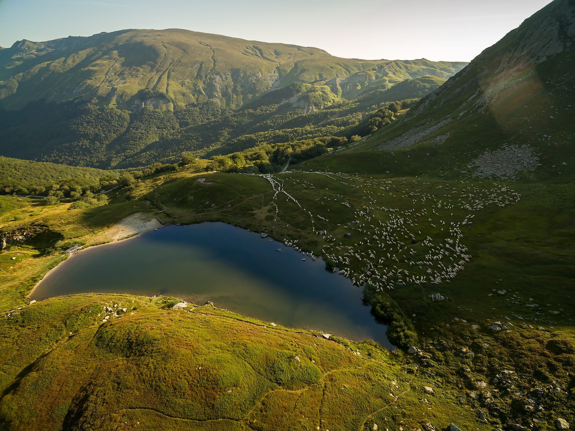 Lago Bargetana in Garfagnana